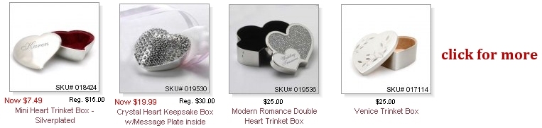 Heart Trinket Boxes
