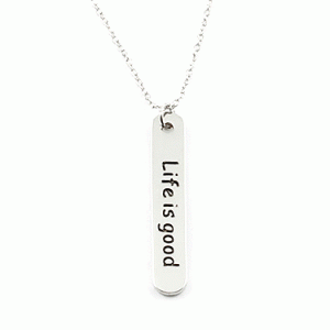 Bar Necklace Things Engraved